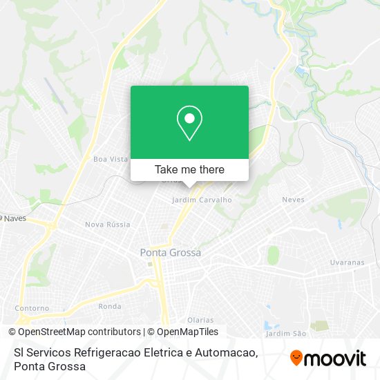Sl Servicos Refrigeracao Eletrica e Automacao map