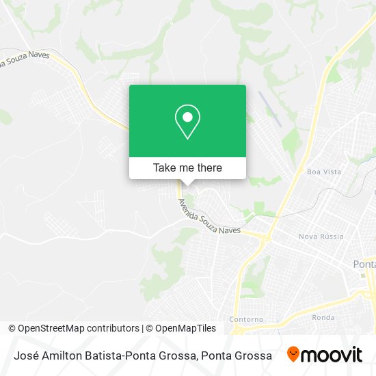 Mapa José Amilton Batista-Ponta Grossa