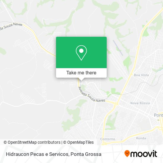 Mapa Hidraucon Pecas e Servicos