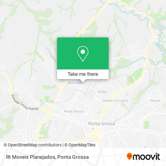 Mapa Rt Moveis Planejados