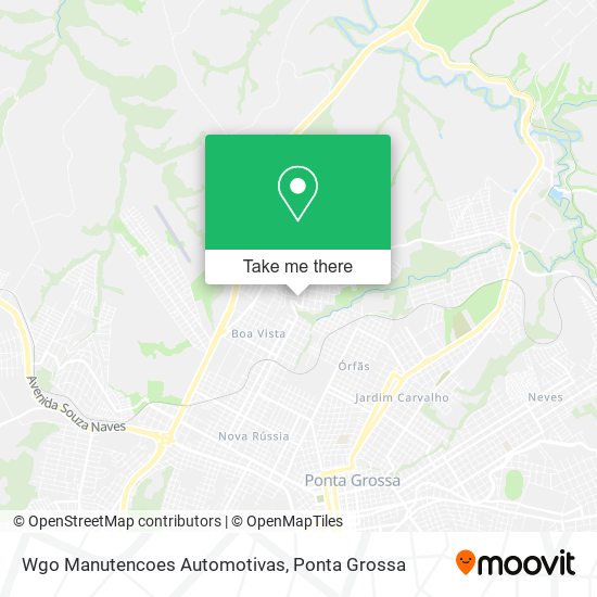 Mapa Wgo Manutencoes Automotivas