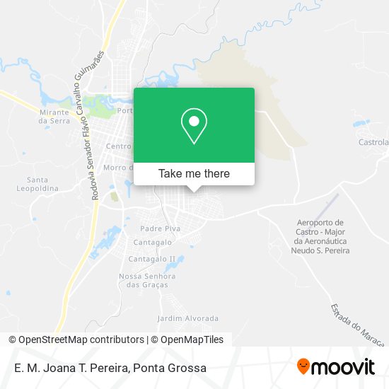 Mapa E. M. Joana T. Pereira