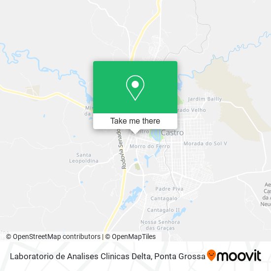 Laboratorio de Analises Clinicas Delta map