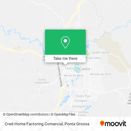 Mapa Cred-Home Factoring Comercial