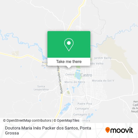 Doutora Maria Inês Packer dos Santos map