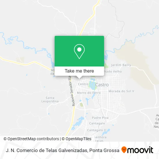 J. N. Comercio de Telas Galvenizadas map