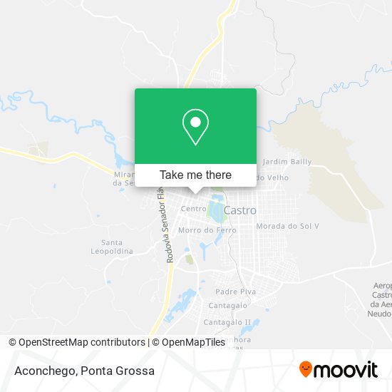 Aconchego map