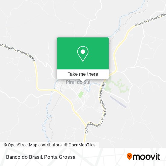 Banco do Brasil map