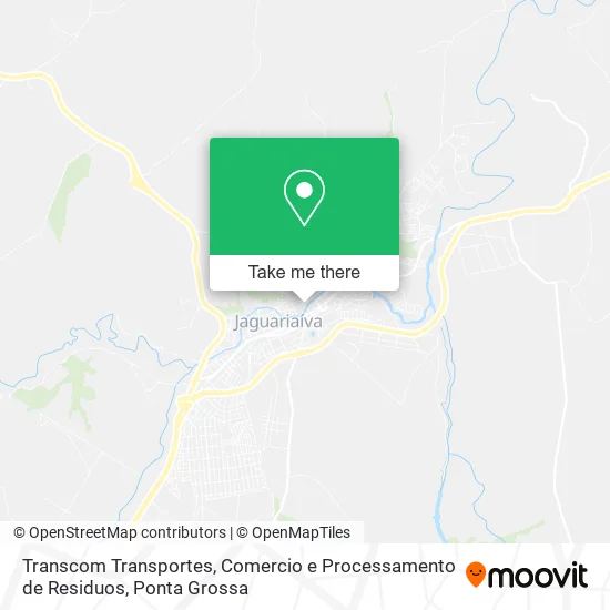 Transcom Transportes, Comercio e Processamento de Residuos map