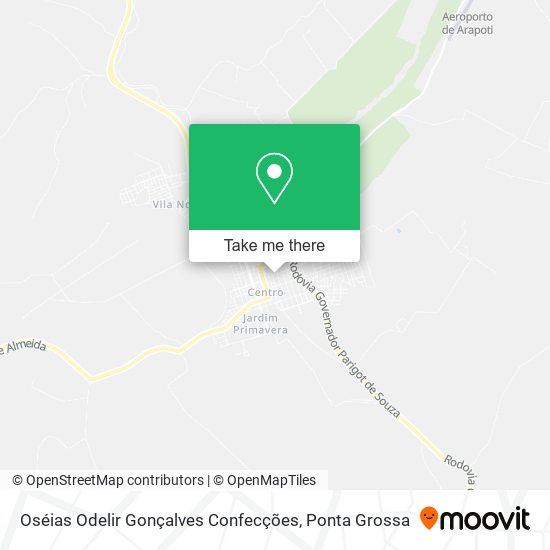 Mapa Oséias Odelir Gonçalves Confecções