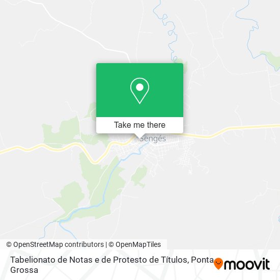 Tabelionato de Notas e de Protesto de Títulos map