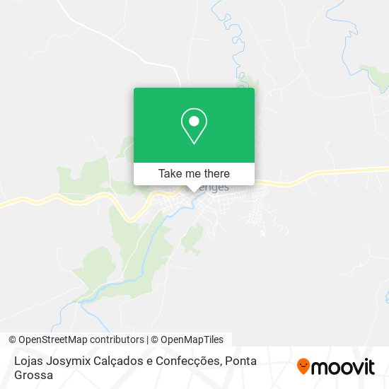 Mapa Lojas Josymix Calçados e Confecções