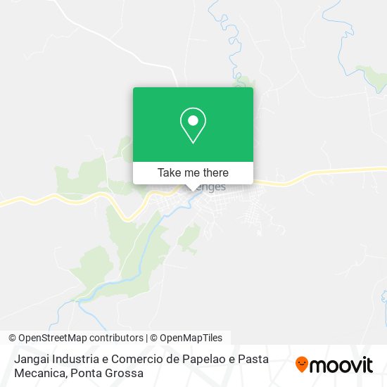 Jangai Industria e Comercio de Papelao e Pasta Mecanica map