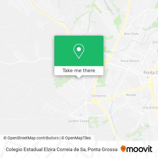 Colegio Estadual Elzira Correia de Sa map