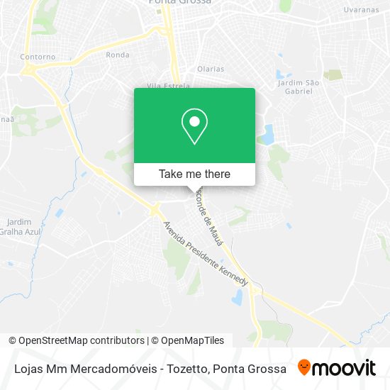 Lojas Mm Mercadomóveis - Tozetto map