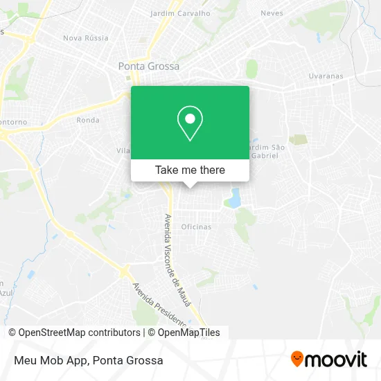Meu Mob App map