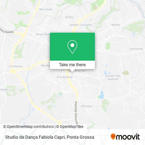 Studio de Dança Fabíola Capri map
