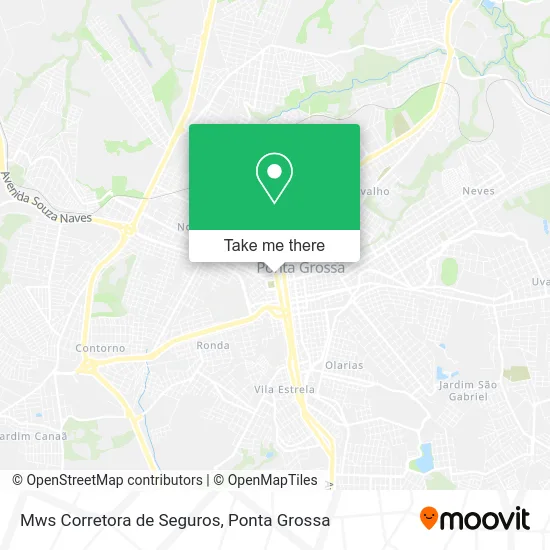 Mws Corretora de Seguros map