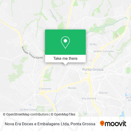 Nova Era Doces e Embalagens Ltda map