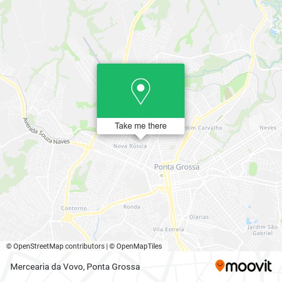 Mercearia da Vovo map