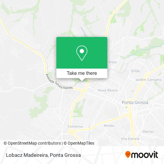 Lobacz Madeireira map