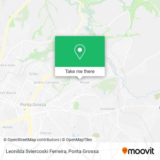 Leonilda Sviercoski Ferreira map