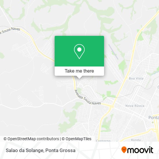 Salao da Solange map