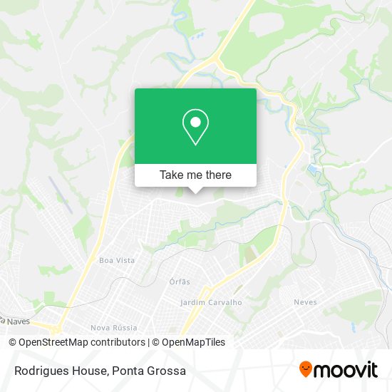 Rodrigues House map