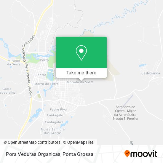 Pora Veduras Organicas map