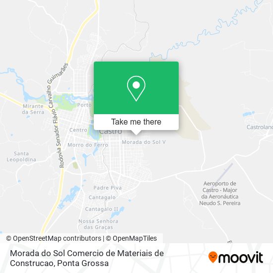 Morada do Sol Comercio de Materiais de Construcao map