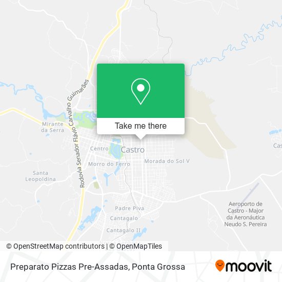 Preparato Pizzas Pre-Assadas map