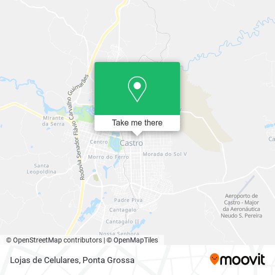 Lojas de Celulares map