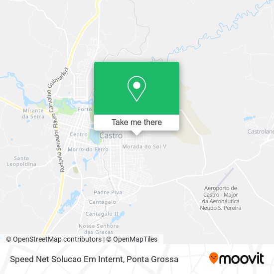 Speed Net Solucao Em Internt map