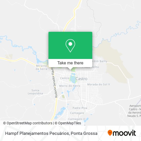 Hampf Planejamentos Pecuários map