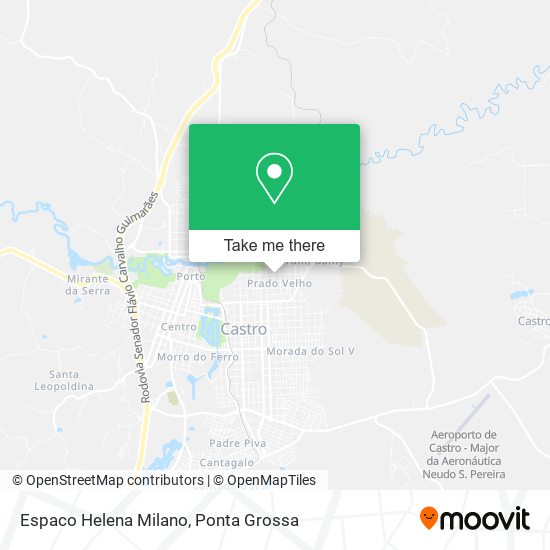 Espaco Helena Milano map