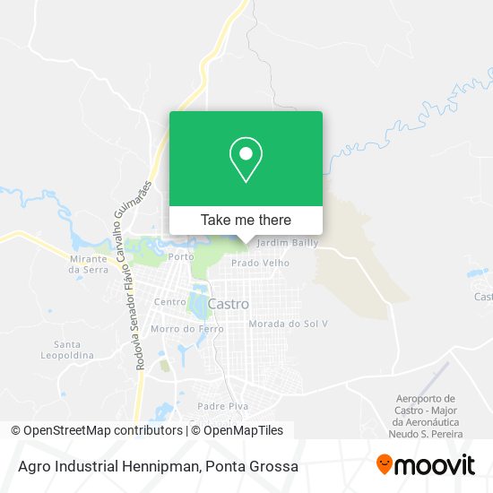 Agro Industrial Hennipman map