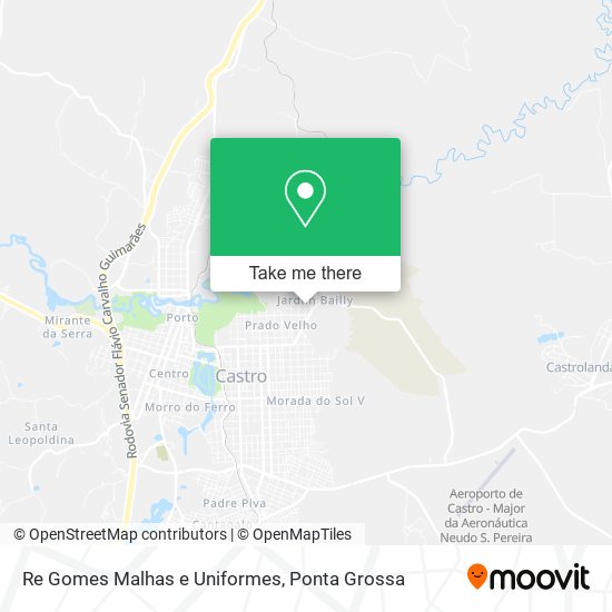 Re Gomes Malhas e Uniformes map