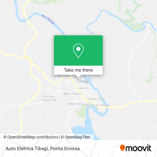 Auto Elétrica Tibagi map