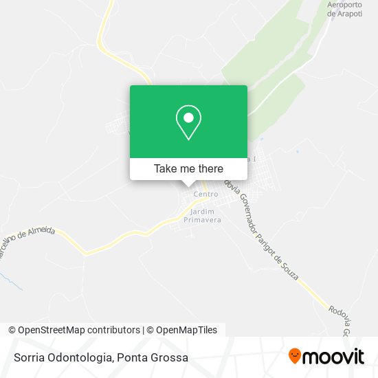 Sorria Odontologia map