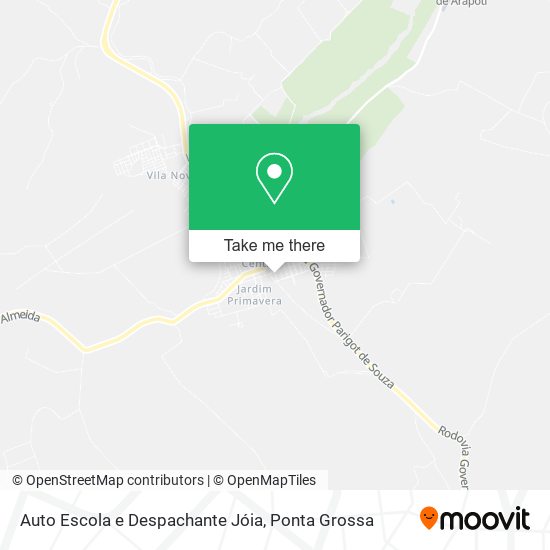 Auto Escola e Despachante Jóia map