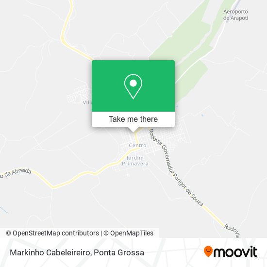 Markinho Cabeleireiro map