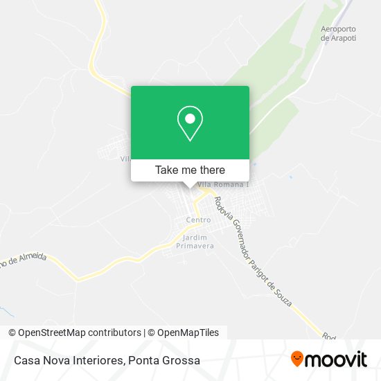 Casa Nova Interiores map