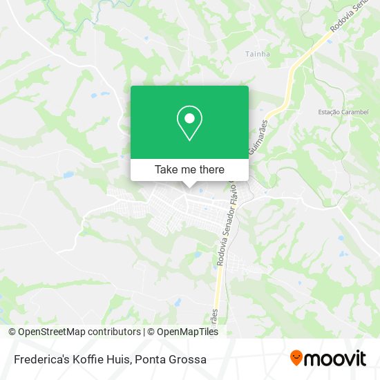 Frederica's Koffie Huis map