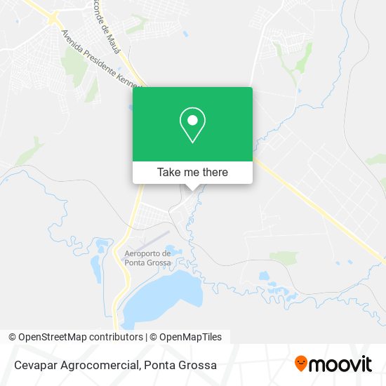 Cevapar Agrocomercial map