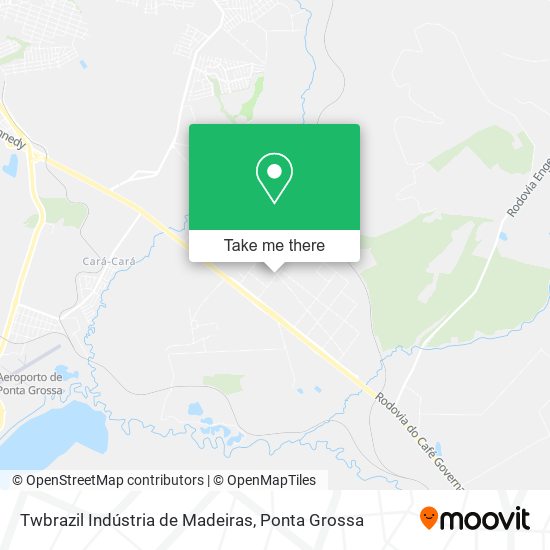 Mapa Twbrazil Indústria de Madeiras