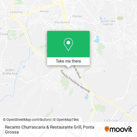 Recanto Churrascaria & Restaurante Grill map