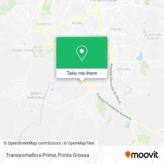 Transportadora Primo map