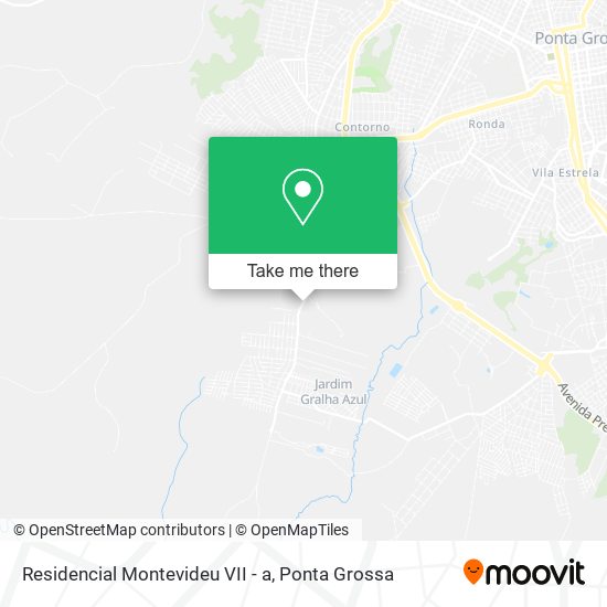 Mapa Residencial Montevideu VII - a