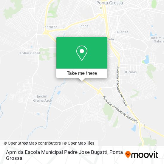 Apm da Escola Municipal Padre Jose Bugatti map