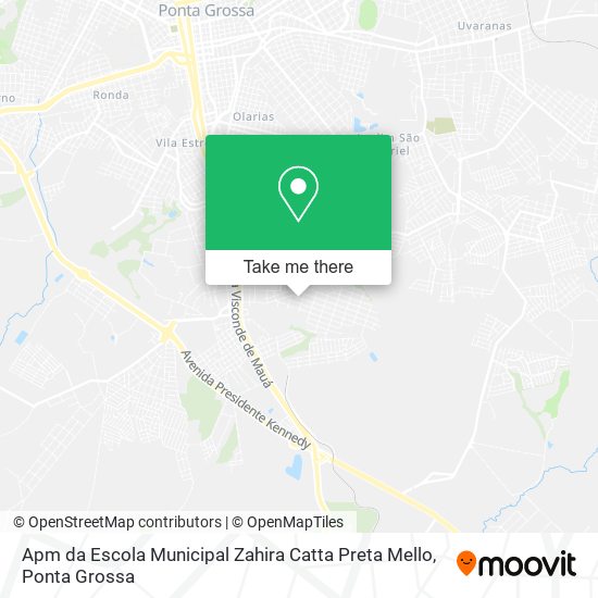 Apm da Escola Municipal Zahira Catta Preta Mello map